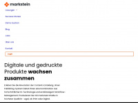 markstein.com Webseite Vorschau