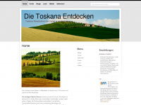 toskana365.com Webseite Vorschau