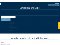 euwid-holz.de Webseite Vorschau