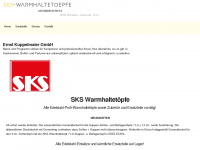 sks-warmhaltetoepfe.de Webseite Vorschau