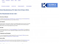 kurka.de Webseite Vorschau
