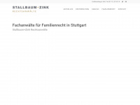 stallbaum-zink.de Webseite Vorschau