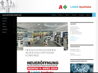 lago-apotheke.de Webseite Vorschau