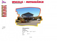 wheelie-motorraeder.de Webseite Vorschau