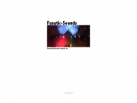 fanatic-sounds.de Webseite Vorschau