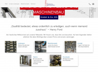 lambachermaschinenbau.de Webseite Vorschau
