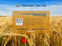 hauf-bier.de Webseite Vorschau