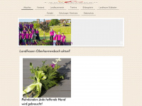 landfrauen-oberharmersbach.de Webseite Vorschau