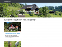 rinkenbachhof.de Webseite Vorschau