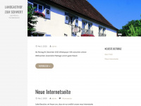 landgasthof-schwert.de Webseite Vorschau
