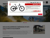 fahrradlaedle.de Webseite Vorschau