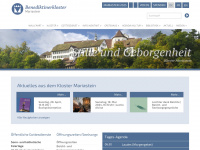 kloster-mariastein.ch Webseite Vorschau