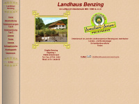 landhauspension-benzing.de Webseite Vorschau