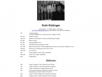 ruth-ruettinger.de Webseite Vorschau