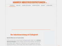 hammer-industrievertretungen.de Webseite Vorschau