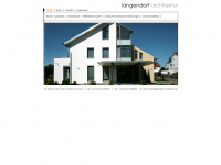 langendorf-architekten.de Webseite Vorschau