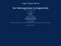 langer-transport-service.de Webseite Vorschau
