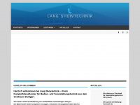 lang-showtechnik.de Webseite Vorschau