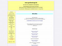 gerhardvogt.de Webseite Vorschau