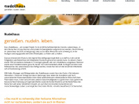 nudelhaus.com Webseite Vorschau