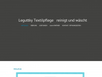 leguttky-textilpflege.de Webseite Vorschau
