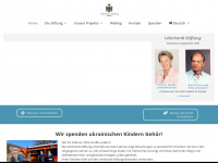 lehnhardt-stiftung.org Webseite Vorschau