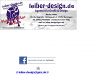 leiber-design.de Webseite Vorschau