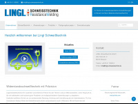 lingl-schweisstechnik.de Webseite Vorschau