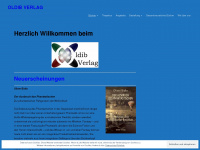 oldib-verlag.de Webseite Vorschau