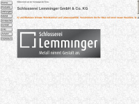 lemminger.de Webseite Vorschau