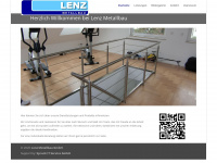 lenz-metallbau.de Webseite Vorschau