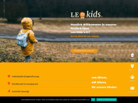 leokids.org Webseite Vorschau