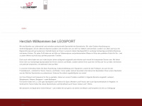 leosport.de Webseite Vorschau
