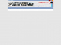 lew-automotive.com Webseite Vorschau