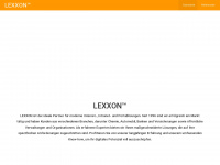 lexxon.de Webseite Vorschau