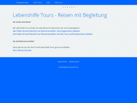 lebenshilfe-tours.de Webseite Vorschau
