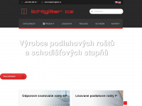 lichtgitter.cz Webseite Vorschau