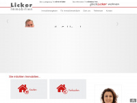 licker.de Webseite Vorschau