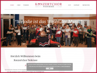 liederkranz-badbuchau.de Webseite Vorschau
