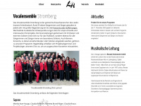 liederkranz-hohenhaslach.de Webseite Vorschau