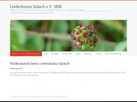 liederkranz-salach.de Webseite Vorschau