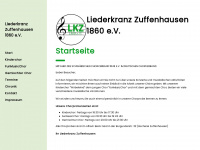liederkranz-zuffenhausen.de Webseite Vorschau