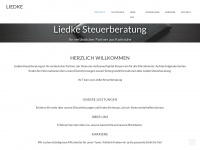 liedke-steuerberatung.de Webseite Vorschau
