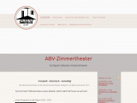 abv-zimmertheater.de Webseite Vorschau