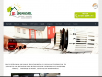 lignasol.de Webseite Vorschau
