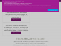 lila-laser.de Webseite Vorschau