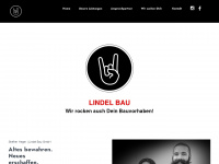 lindel-bau.de Webseite Vorschau