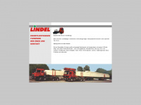 lindel-transporte.de Webseite Vorschau