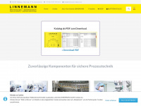 linnemann-online.com Webseite Vorschau