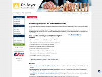 dr-beyer.de Webseite Vorschau